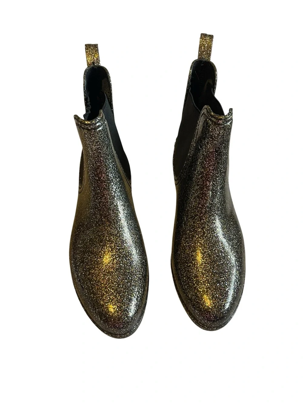 Report gold glitter